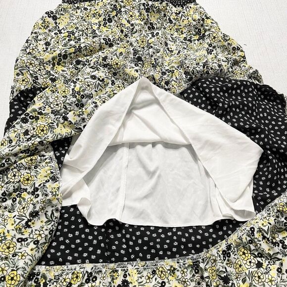 Speechless Floral Tiered Sleeveless Maxi Dress Pockets Small New W/Tags - Picture 10 of 11